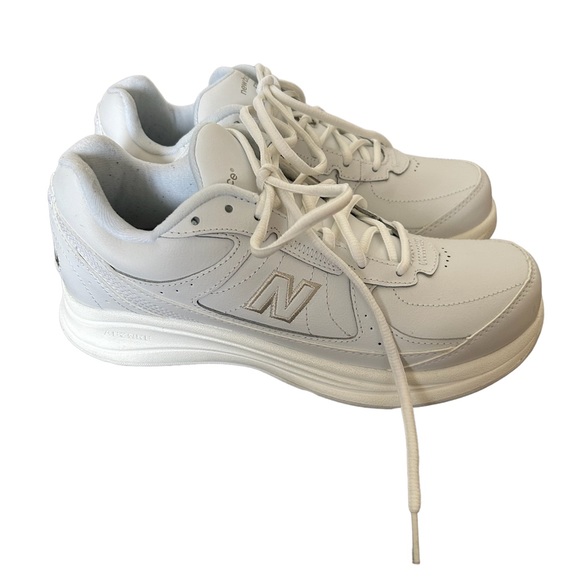 New Balance Shoes New Balance Womens 577 S White Walking Shoes